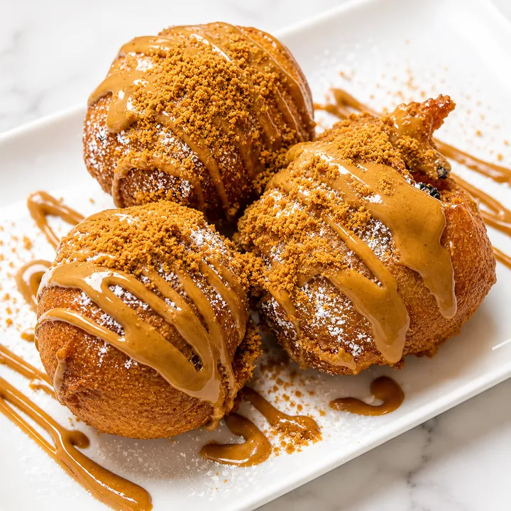 Biscoff Fried Oreos at Aya's Sweets